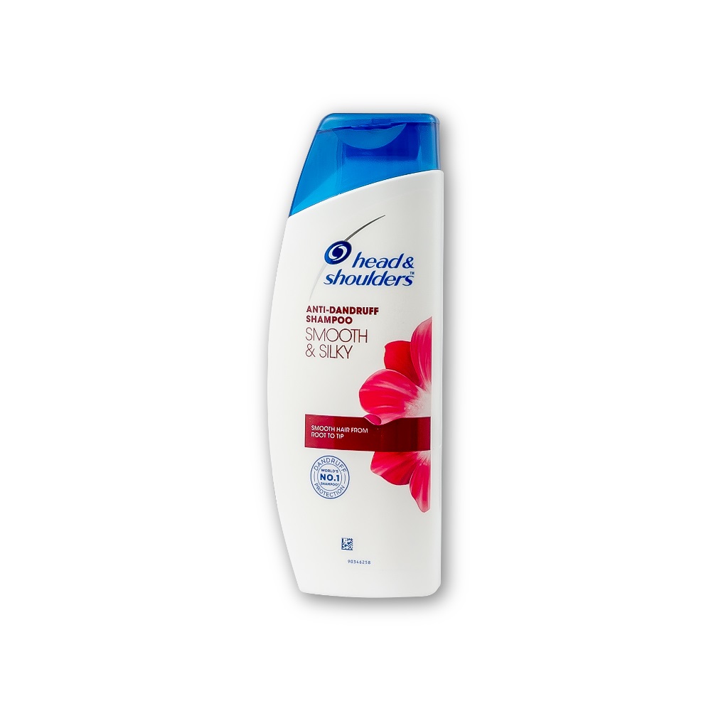 Head & Shoulders Smooth and Silky Anti Dandruff Shampoo (180ml)