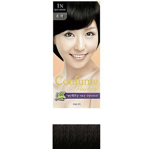 Confume Hair Color - 1N Black 120gm